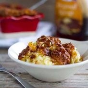 Baked Croissant Cinnamon French Toast