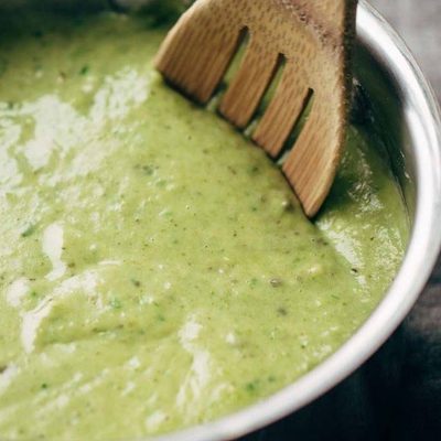Breakfast enchiladas in a pan.