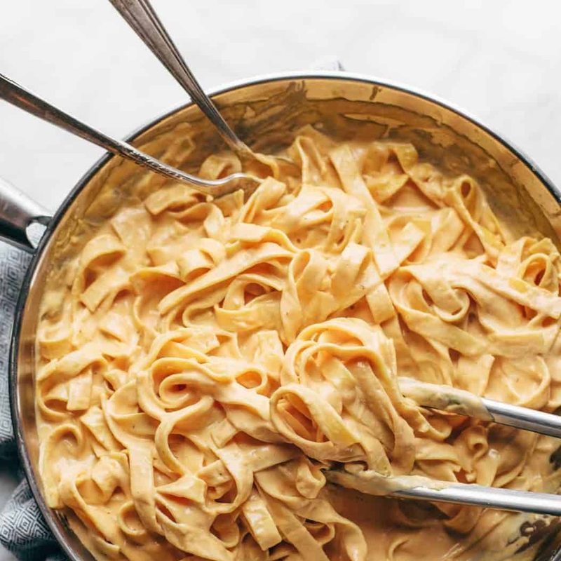 A picture of 5 Ingredient Pumpkin Alfredo